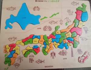 日本地図パズル
